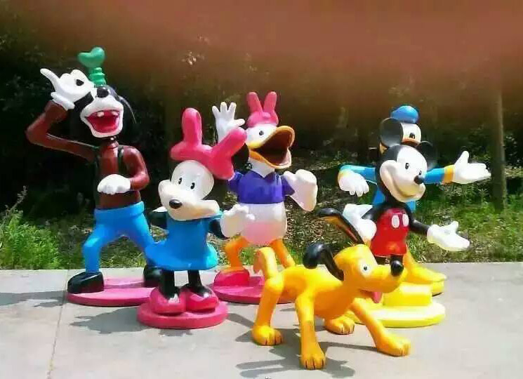 卡通(tōng)動漫雕塑：迪斯尼系列